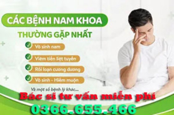 11 bệnh nam khoa thường gặp và cách chữa bệnh nam khoa