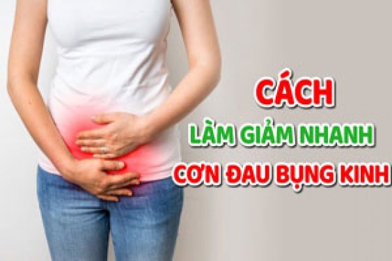 10 Cách giảm đau bụng kinh nhanh nhất tại nhà