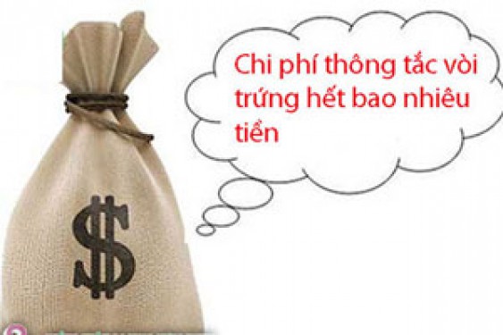 Chi phí thông tắc vòi trứng hết bao nhiêu tiền năm 2026