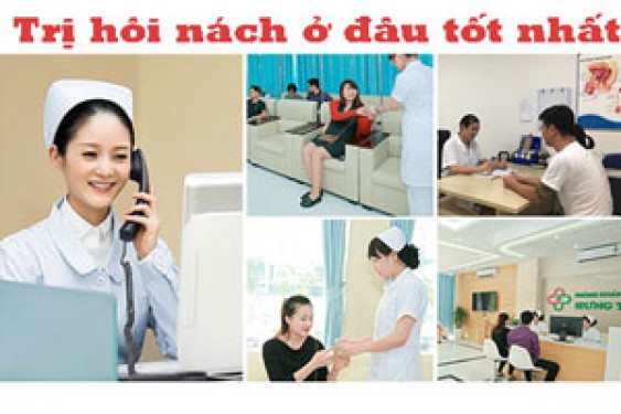 Top 12 địa chỉ chữa hôi nách ở đâu tốt nhất tại Hà Nội
