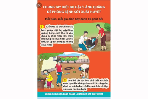 THÔNG ĐIỆP TRUYỀN THÔNG PHÒNG BỆNH SỐT XUẤT HUYẾT