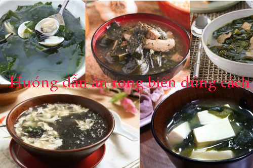 Hướng dẫn ăn rong biển đúng cách