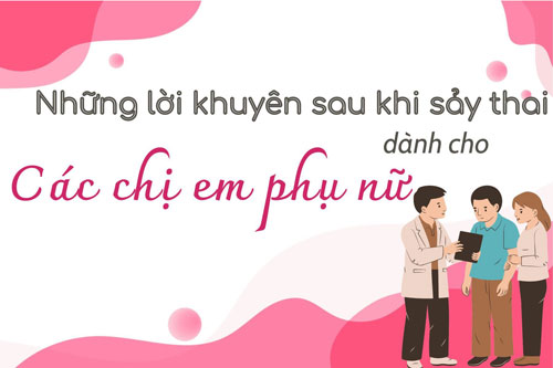 Một số lưu ý sau sảy thai mà nữ giới cần biết