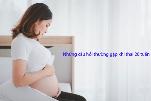 Những câu hỏi thường gặp khi thai 20 tuần