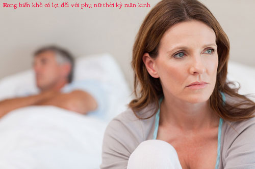 Rong biển khô có lợi đối với phụ nữ thời kỳ mãn kinh